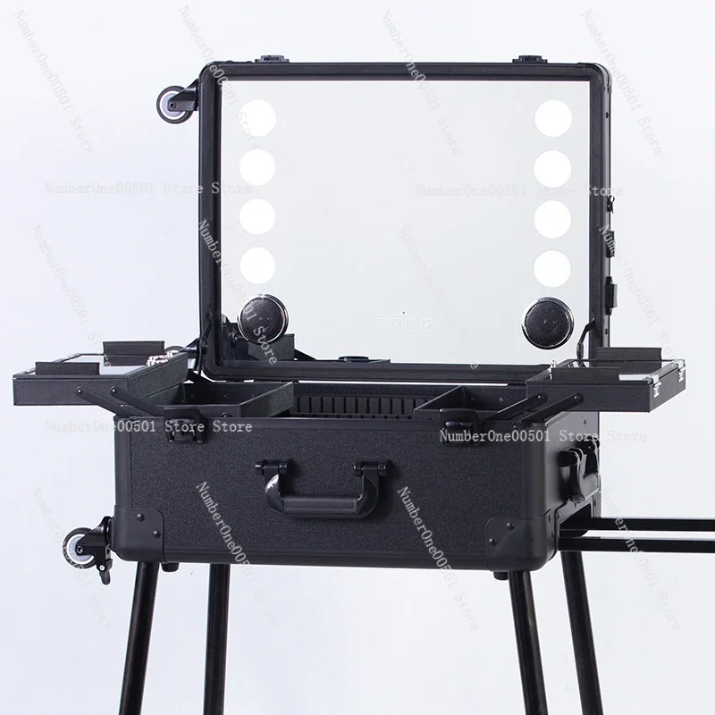 Beauty Makeup Bridal - Koper Rias Profesional dengan Lampu LED,