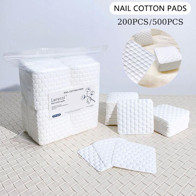 Gel Nail Polish - 200/500 Pcs Kapas Pembersih Kuku, Penghapus