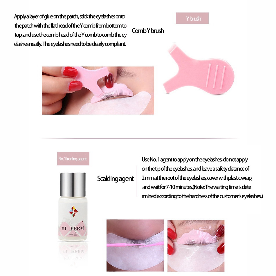 Beauty 8Pcs/1Set Kit Pengangka - Lash Serum Growth ulasan dan harga