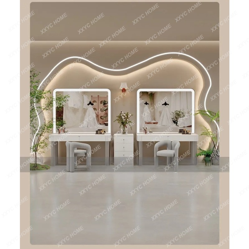 Meja rias profesional dengan l - Beauty Makeup Bridal ulasan dan harga