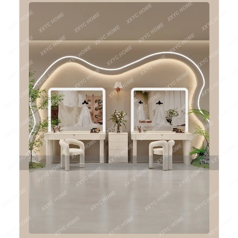 Meja rias profesional dengan l - Beauty Makeup Bridal ulasan dan harga