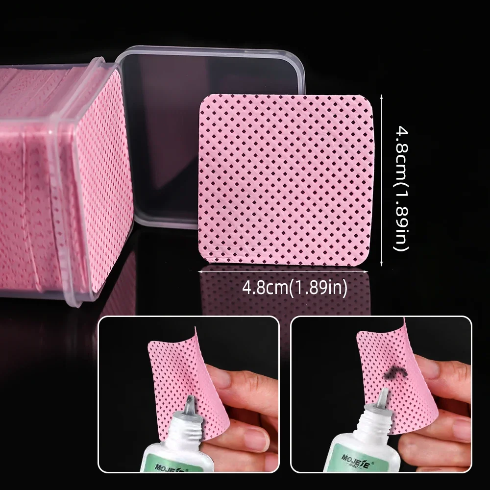 Grosir 200 Buah/Kotak Lem Bulu - Gel Nail Polish ulasan dan harga