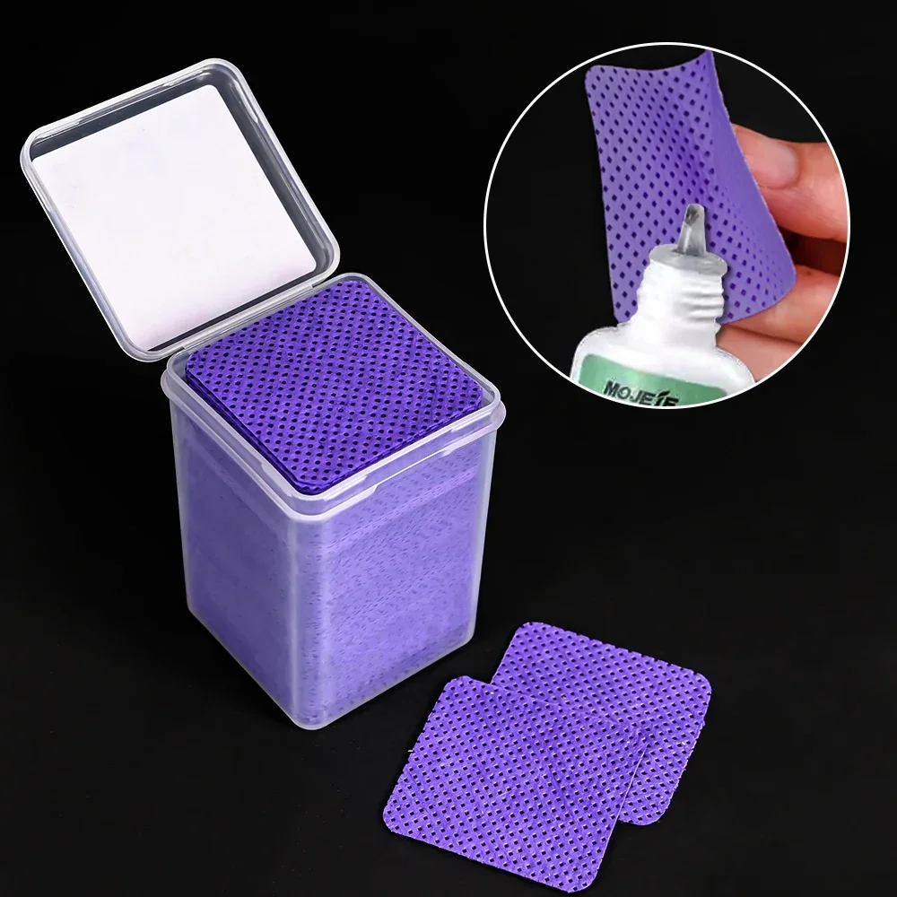 Grosir 200 Buah/Kotak Lem Bulu - Gel Nail Polish ulasan dan harga