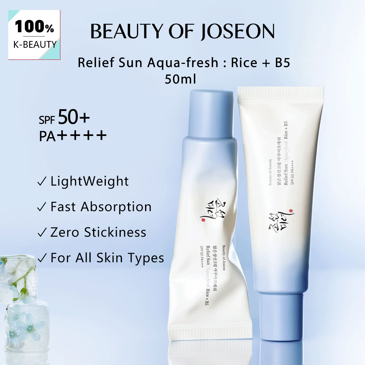 Beauty of Joseon Relief Sun Aq - Beauty Makeup Korean ulasan dan harga