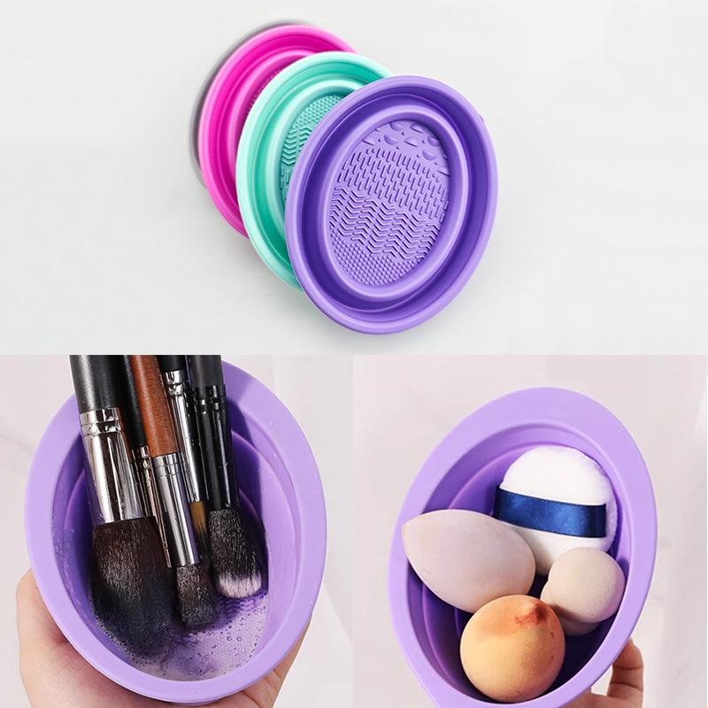 Pembersih Kuas Rias Silikon Le - Beauty And Makeup Quotes ulasan dan harga