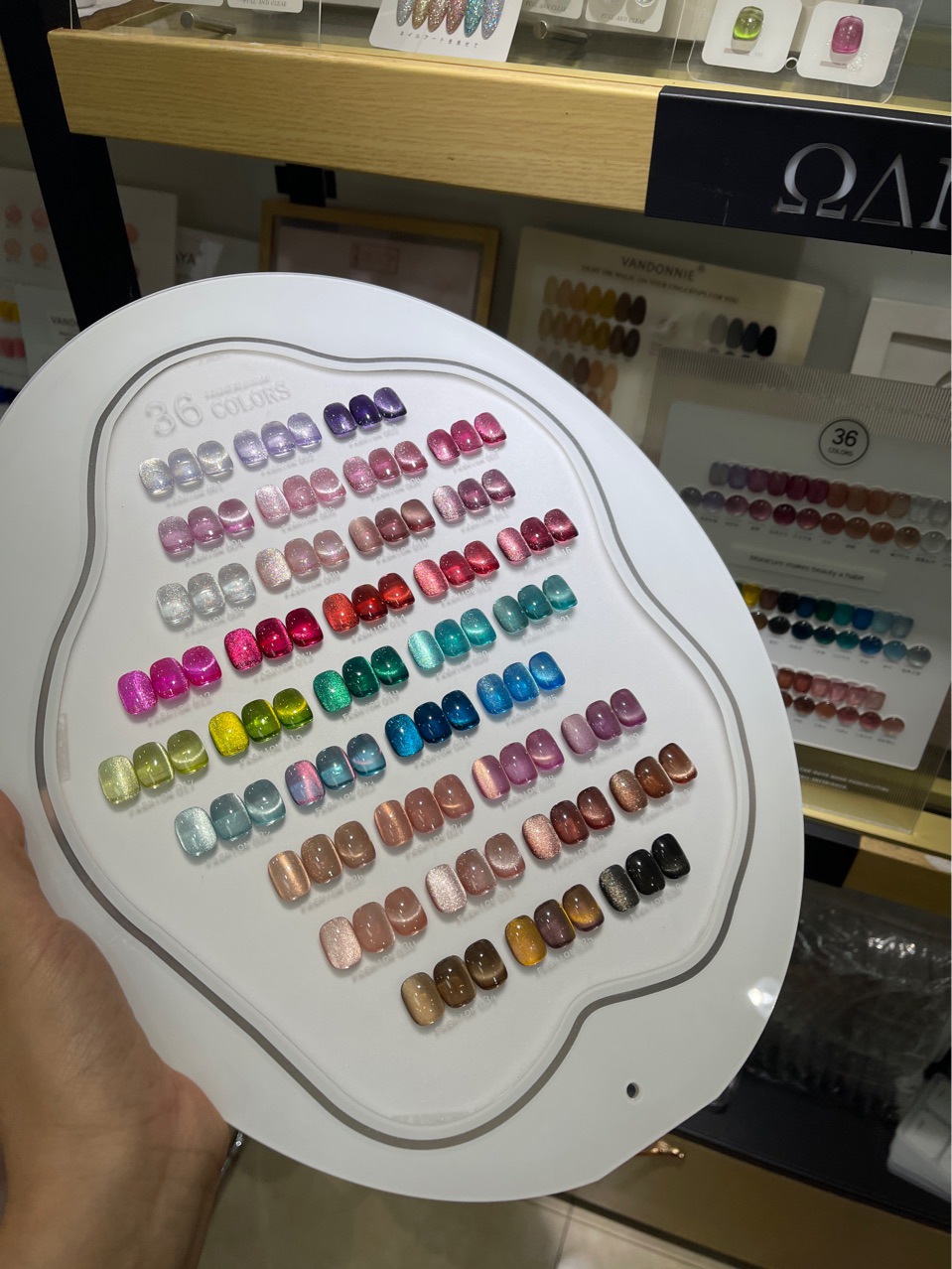 2026 U Omeei 36 Warna Cat Eye  - Gel Nail Polish ulasan dan harga