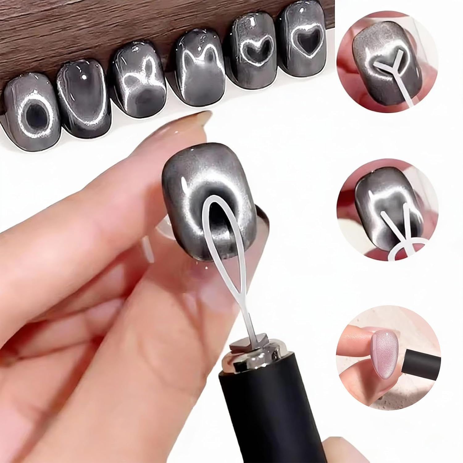 10Pcs Set Magnet Kuku Mata Kuc - Contour Palette Stick ulasan dan harga