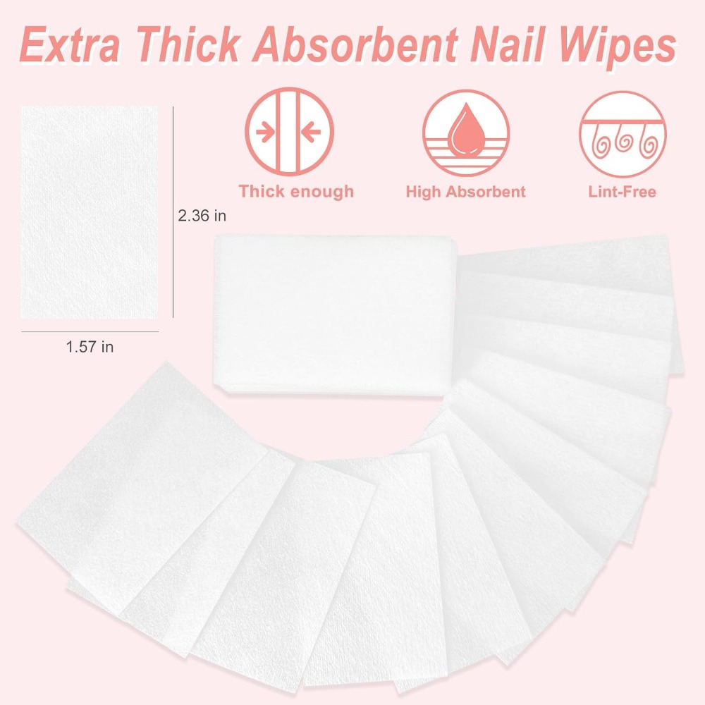 Tisu Pembersih Kuku Bebas Sera - Gel Nail Polish ulasan dan harga