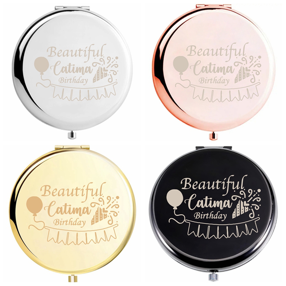 1 Buah Cermin Rias Emas Ukiran - Beauty Makeup Bridal ulasan dan harga