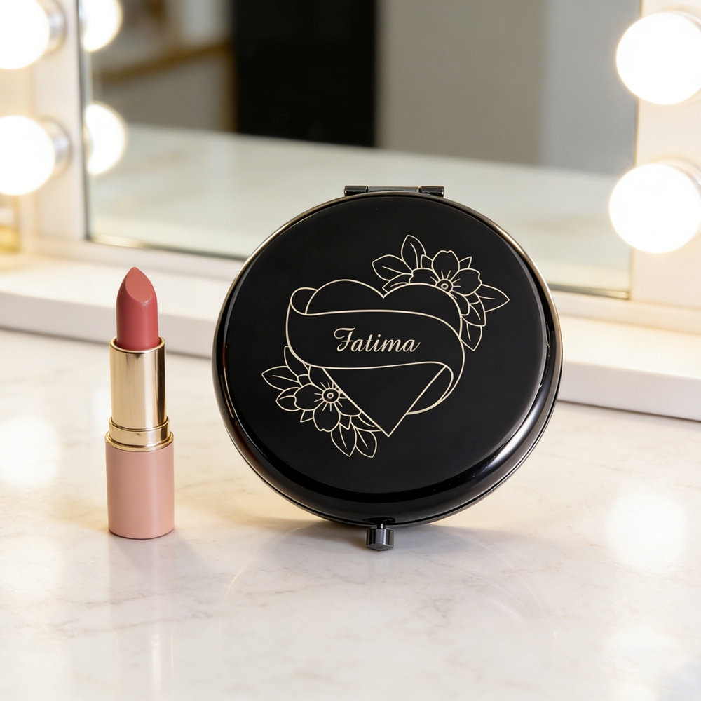 1 Buah Cermin Rias Emas Laser  - Beauty Makeup Bridal ulasan dan harga