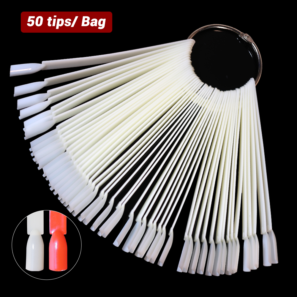 50Pcs Tongkat Display Kuku Pal - Contour Palette Stick ulasan dan harga