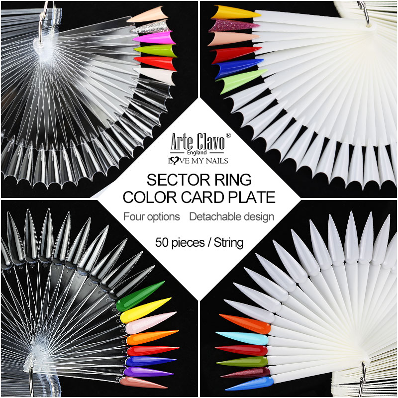 50Pcs Tongkat Display Kuku Pal - Contour Palette Stick ulasan dan harga