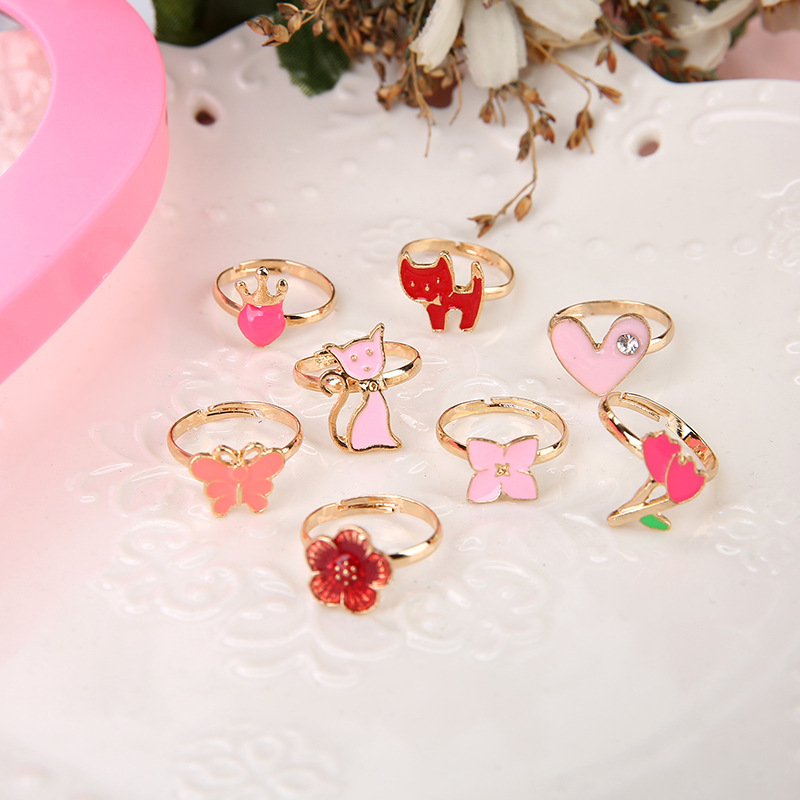 10/20 buah cincin lucu anak-an - Beauty Makeup For Kids ulasan dan harga