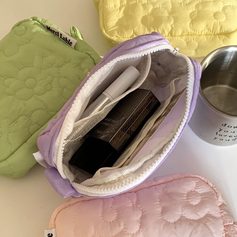 Tas penyimpanan Makeup katun w - Beauty Makeup Korean ulasan dan harga